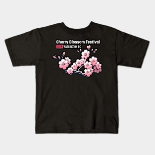 2024 Cherry Blossom Festival Washington Dc Kids T-Shirt